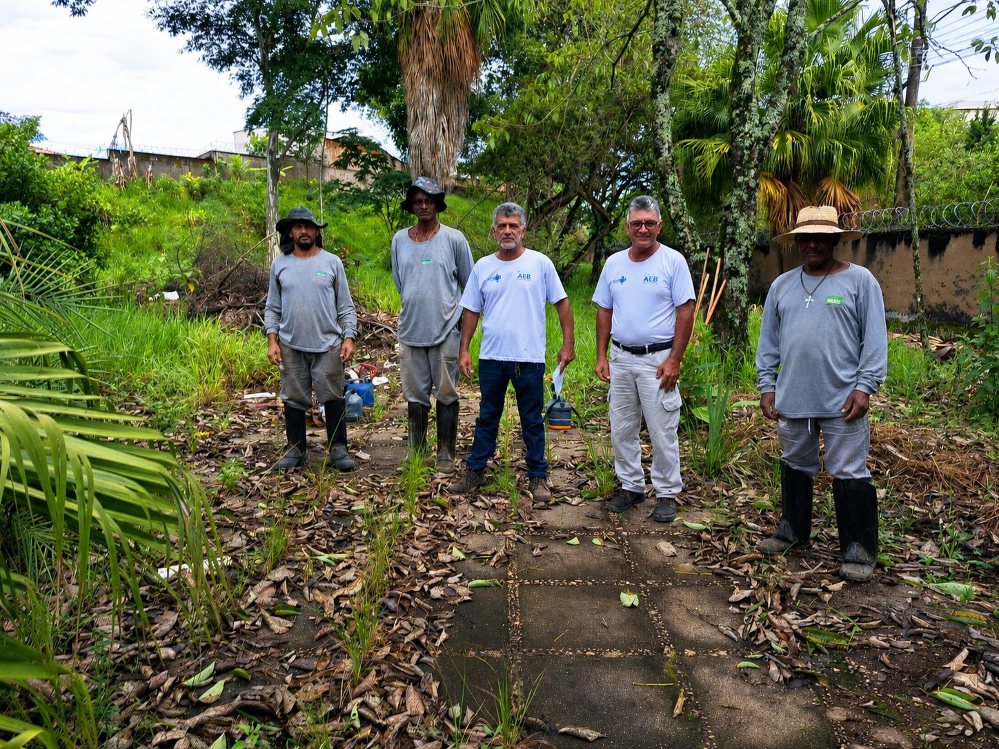Equipe técnica do Centro Ambiental Cedro